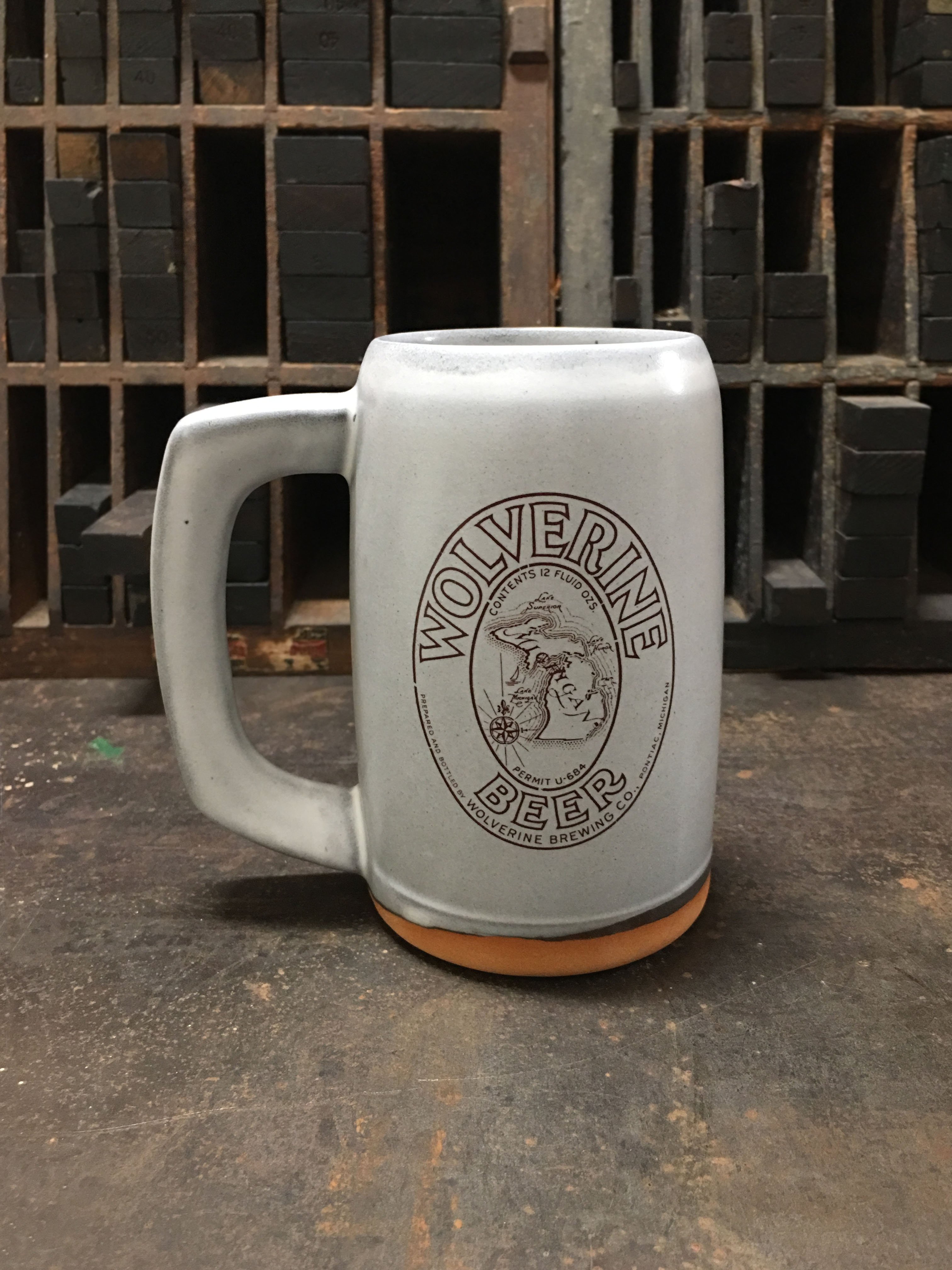 Wolverine Beer Stein